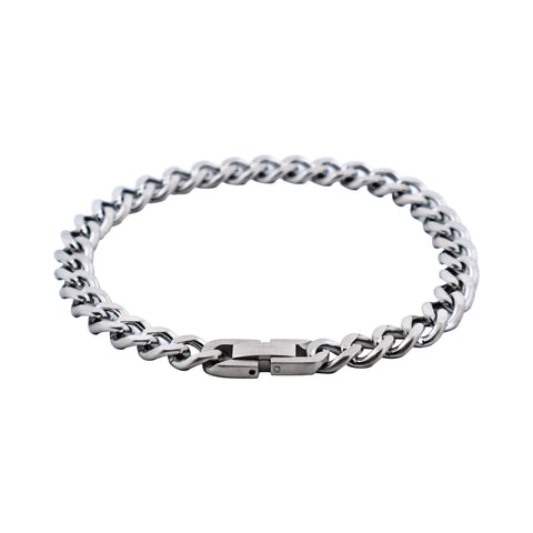 Cudworth - Stainless Steel Curb- link Chain Bracelet