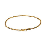 Cudworth - Classic Cuban Link Bracelet Ion Plated Gold