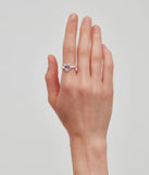 Stolen Girlfriends Club - Mini Claw Ring Mystic Quartz