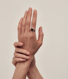 Stolen Girlfriends Club - Love Claw Ring Garnet