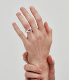 Stolen Girlfriends Club - Baby Claw Ring Mystic Quartz