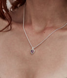 Stolen Girlfriends Club - Mini Love Claw Necklace Mystic Quartz