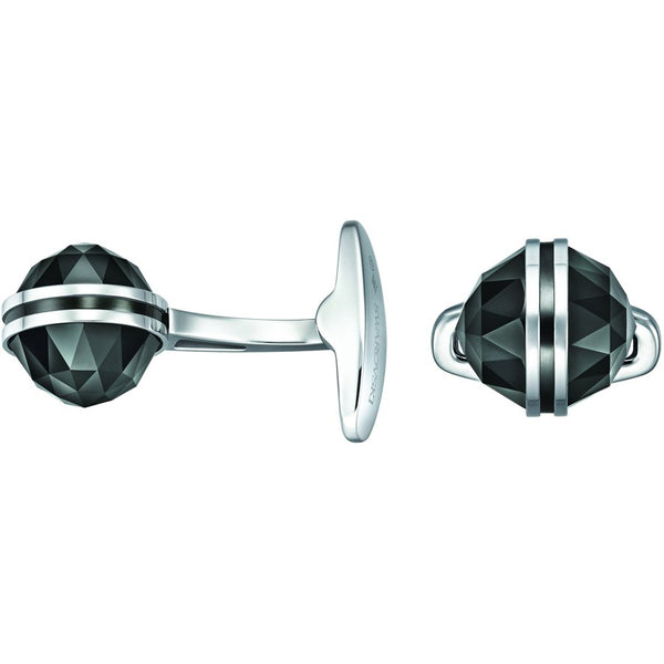 Swarovski Jewellery - Ball Crystal Black Cufflinks