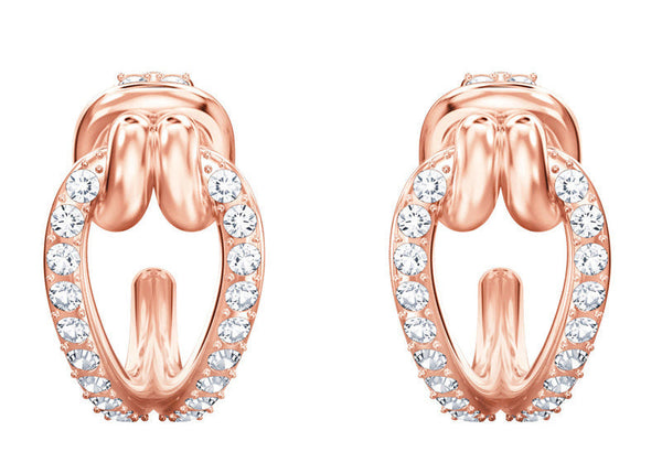 Swarovski Jewellery - Lifelong Hoops Small Rose Gold
