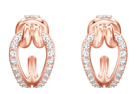 Swarovski Jewellery - Lifelong Hoops Small Rose Gold