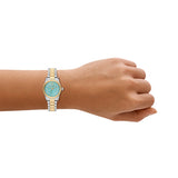 Michael Kors - Lexington Round Blue Dial Watch
