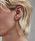 Stolen Girlfriends Club - F*ck Off Script Studs Silver
