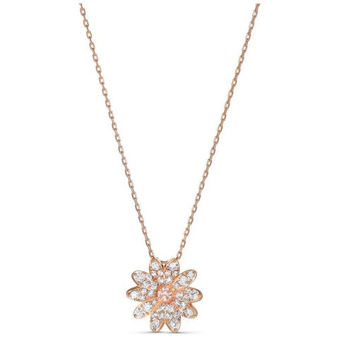 Swarovski Jewellery - Rose Gold Toned Eternal Flower Pink Pendant
