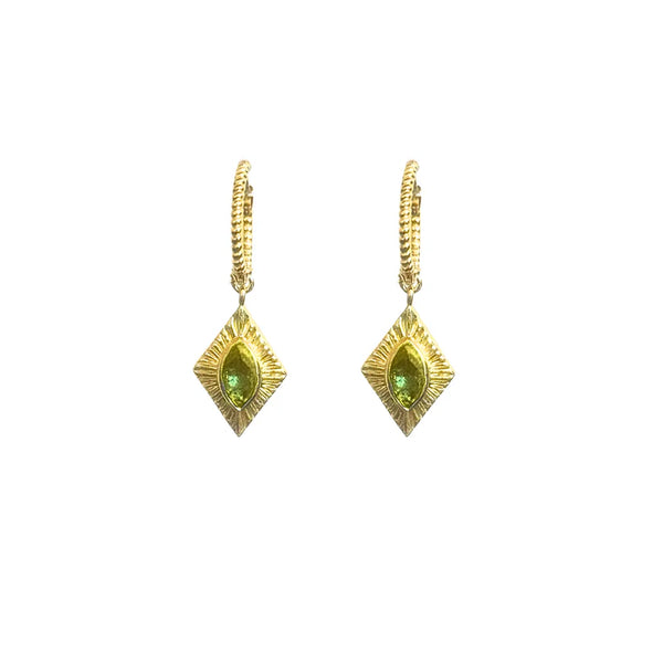 Lindi Kingi - Sereno Sleepers | Peridot & Gold