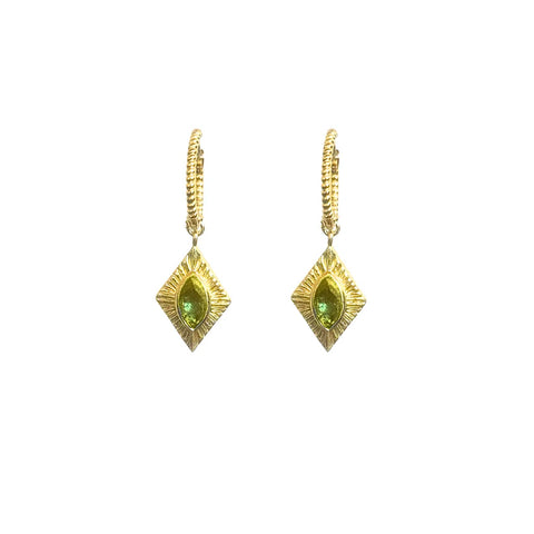 Lindi Kingi - Sereno Sleepers | Peridot & Gold