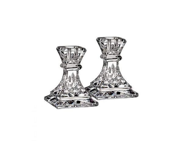 Waterford - Lismore Candle Sticks Set Of 2