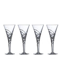 Royal Doulton - Saturn Nouveau Crystal Wine Set Of 4