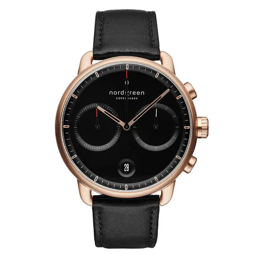 NordGreen - Pioneer Black & Rose Gold