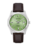Bulova - Surveyor Automatic Green Dial Leather Strap