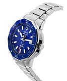 Bulova - Marine Star Precisionist Stainless Steel Blue Dial Quartz