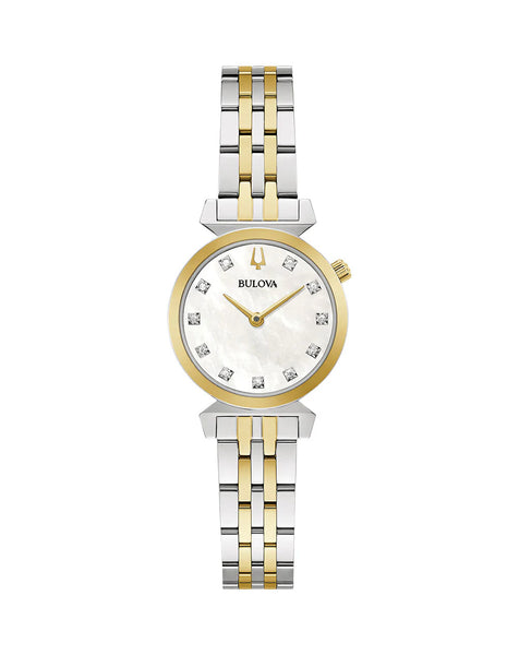 Bulova - Women's Classic Two Tone Diamond set watch