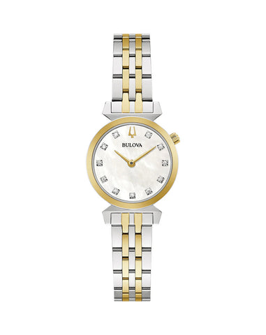 Bulova - Women's Classic Two Tone Diamond set watch