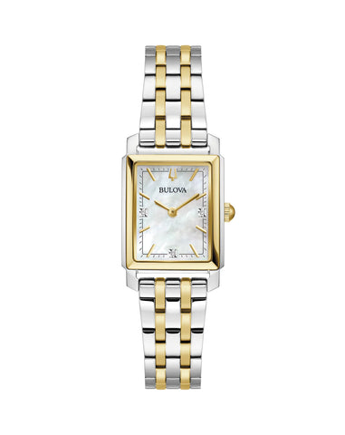 Bulova - Classic Ladies Two-tone Diamond Watch