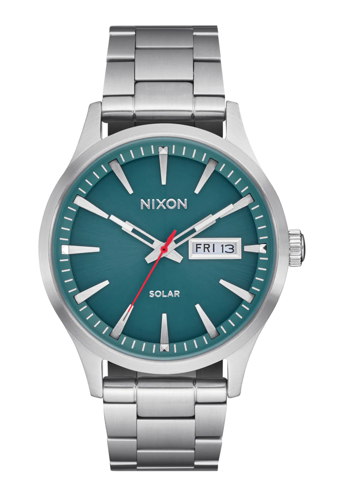 Nixon Sentry Solar Stainless Steel Watch Jasper – Brent