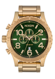 Nixon - 51-30 Chrono Gold & Green Sunray