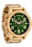 Nixon - 51-30 Chrono Gold & Green Sunray