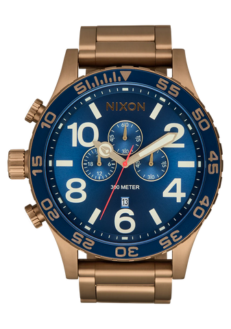 Nixon - 51-30 Chrono Desert Gold & Ales Blue