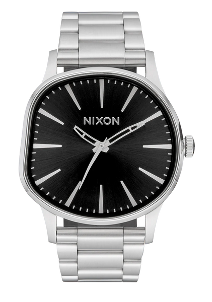 Nixon - Sentry Wobble Silver/Black Sunray