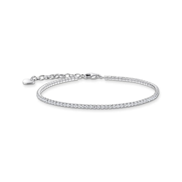 Thomas Sabo - Essential White Cubic Zirconia Tennis Bracelet