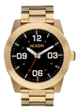 Nixon - Corporal Stainless Steel Watch Yellow Gold/Black