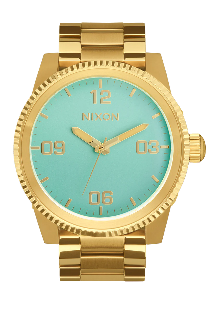 Nixon Corporal Gold Turquoise – Brent Weatherall Jeweller