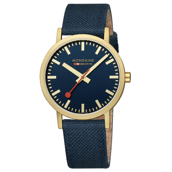 Mondaine - Classic Deep Ocean Blue Watch