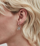 Stolen Girlfriends Club - F*ck Off Script Anchor Earrings Silver