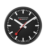 Mondaine - Wall Clock Black