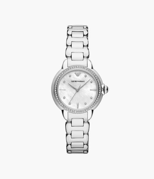 Emporio Armani - Women's Three-Hand Stainless Steel Watch
