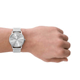 Emporio Armani - Three-Hand Date Stainless Steel Watch