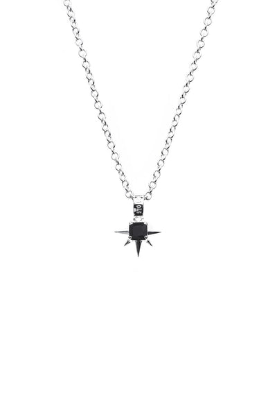 Stolen Girlfriends Club - Cosmic Spike Necklace Onyx