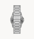 Armani Exchange - Moonphase Multifunction Stainless Steel Watch