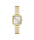 Armani Exchange -  Square Gold Tone Watch