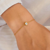 Ania Haie - Glimmer Solitaire Bracelet Gold Plate