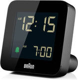 Braun - LCD Alarm Clock Black