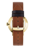 Ted Baker - Men's Cream & Brown Watch