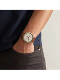 Ted Baker - Men's Cream & Brown Watch