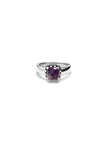 Stolen Girlfriends - Baby Claw Ring Dark Amethyst