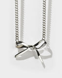 Meadowlark - Bow Necklace Large SS