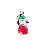 Thomas Sabo - Silver Charm Pendant Snoopy Winter Jacket Peanuts Connect