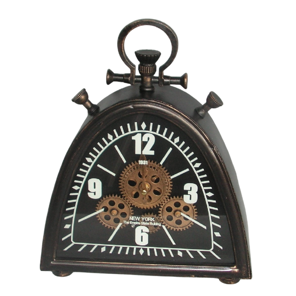 Clock - Fob Mantel Gear Clock