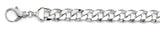 Brent Weatherall - Sterling Silver Hammered Curb Chain Bracelet