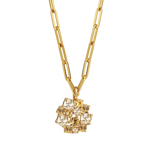 Dyrberg Kern - Colt Gold Pendant Necklace Golden