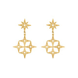 Lindi Kingi - Constellation Earrings Gold