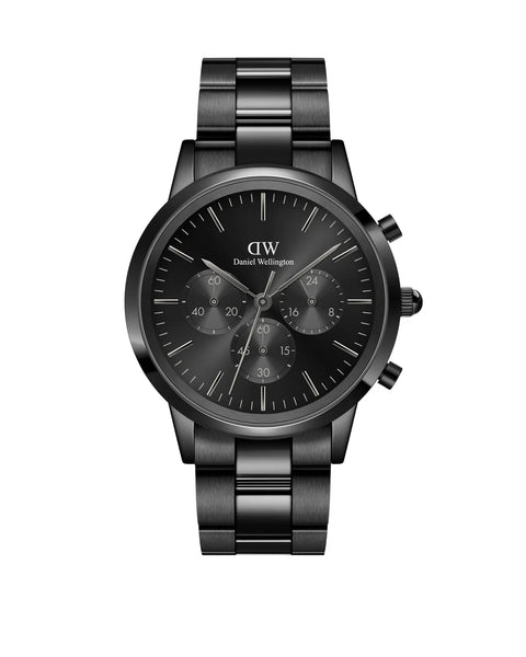 Daniel Wellington - Iconic Chronograph Link Onyx Black 42mm